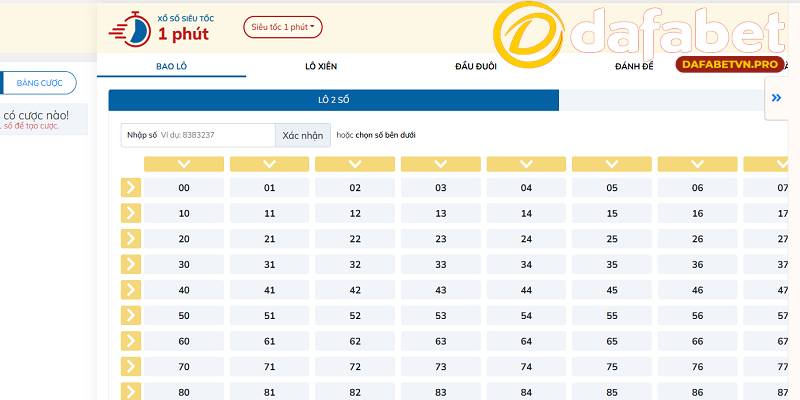 Lô đề nhà cái đa dạng hình thức, ăn thưởng lên đến 1:980