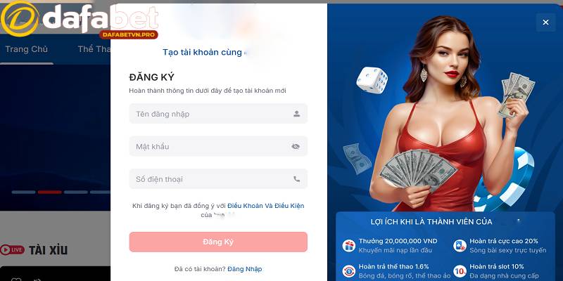 Thông tin đăng ký tài khoản cần chính xác tuyệt đối